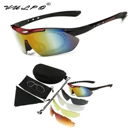 VULPO Gafas tácticas UV400 para caza, senderismo y motociclismo