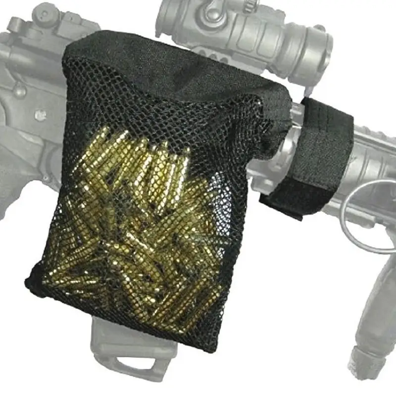 Rifle táctico AR 15 M4, carcasa de latón, trampa de malla para tiro, envoltura de Airsoft, bolsa atrapasueños de nailon, accesorios de caza de captura - imagen 3
