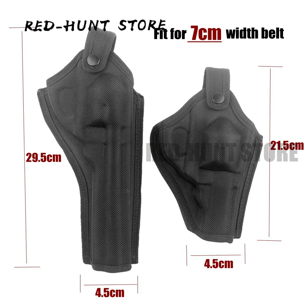 Fundas para armas, cinturilla exterior, funda para pistola que se adapta a los revólveres Heritage Rough Rider de gran o pequeño en 8 alargados de barril giratorios de "-11" - imagen 4