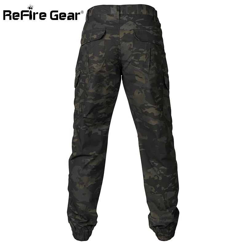 Pantalones militares tácticos de ReFire Gear para hombre, pantalón de camuflaje informal con múltiples bolsillos, resistente al agua, para ir al trabajo - imagen 5