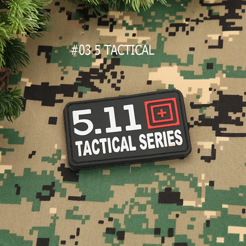 Parches militares, parche táctico 3D, brazalete, insignias DIY, Transformers bordados, sello SWAT, apliques de parche de PVC - imagen 4