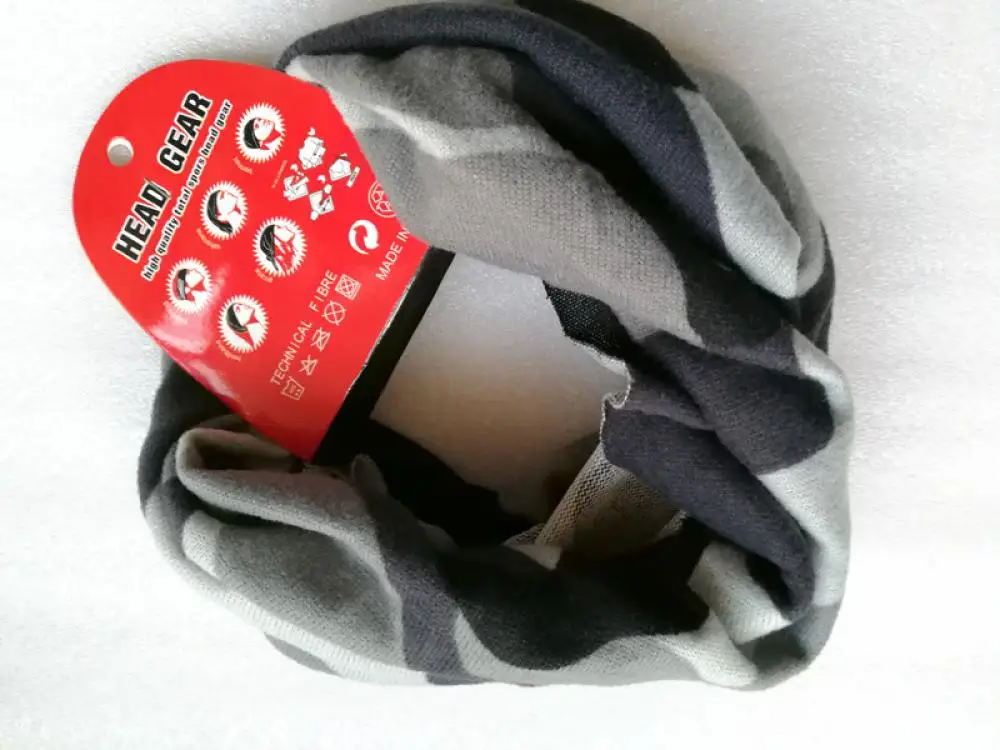 Bufanda de lana cálida multifuncional, tocado de invierno - imagen 2