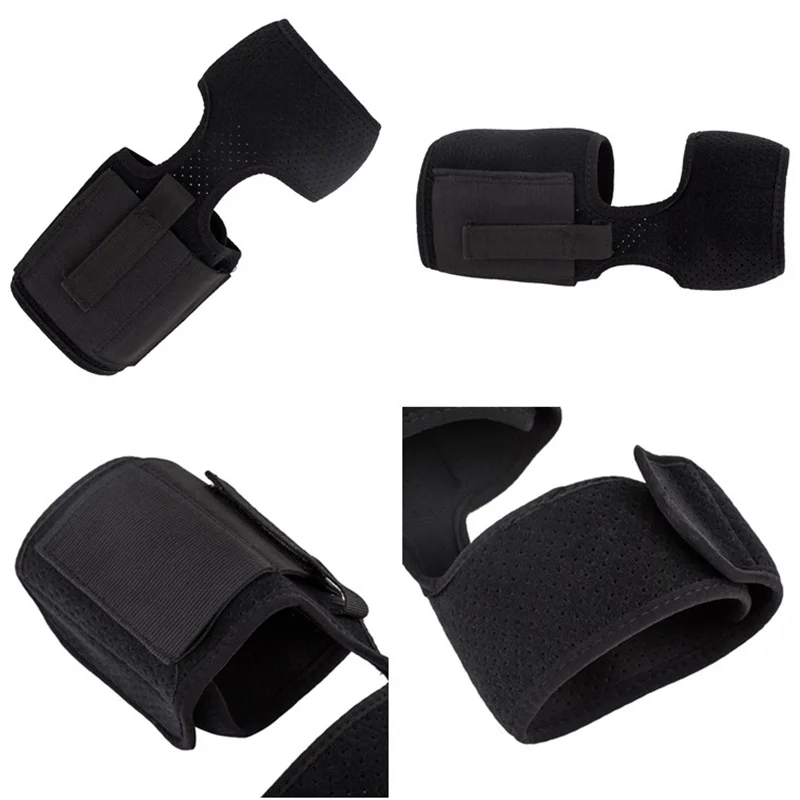 Funda de pistola de pierna de tobillo de transporte oculto táctico Universal, soporte de bolsa de pistola de caza Airsoft Glock 17 19 22 23 - imagen 4