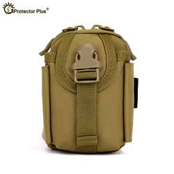 Bolsa Molle pequeña de nailon 600D, paquete para teléfono móvil, paquetes tácticos de escalada adjuntos, bolsas de viaje y senderismo