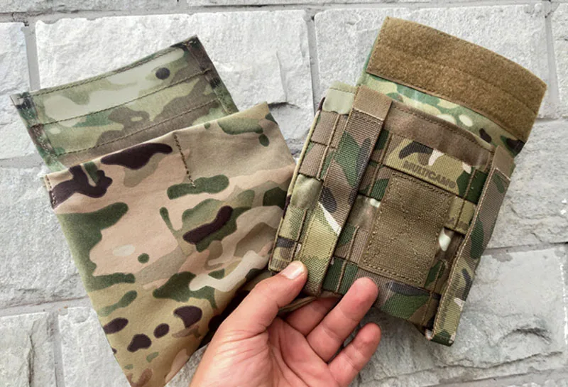 1 par de bolsas de placa lateral Molle tácticas para exteriores, conjunto de 6x6 ", chaleco JPC AVS XPC, bolsa de Panel lateral elástico - imagen 3