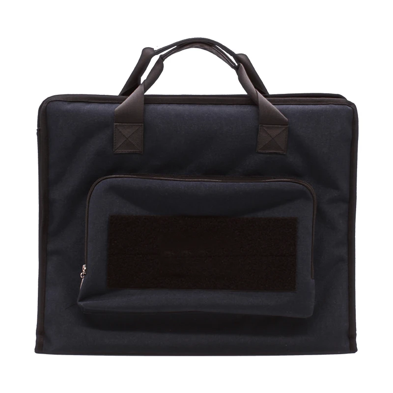 Maletín a prueba de balas con escudo, bolsa segura para armadura corporal balística, portafolio de inserción de placa NIJ nivel IIIA, maletín táctico oculto - imagen 4