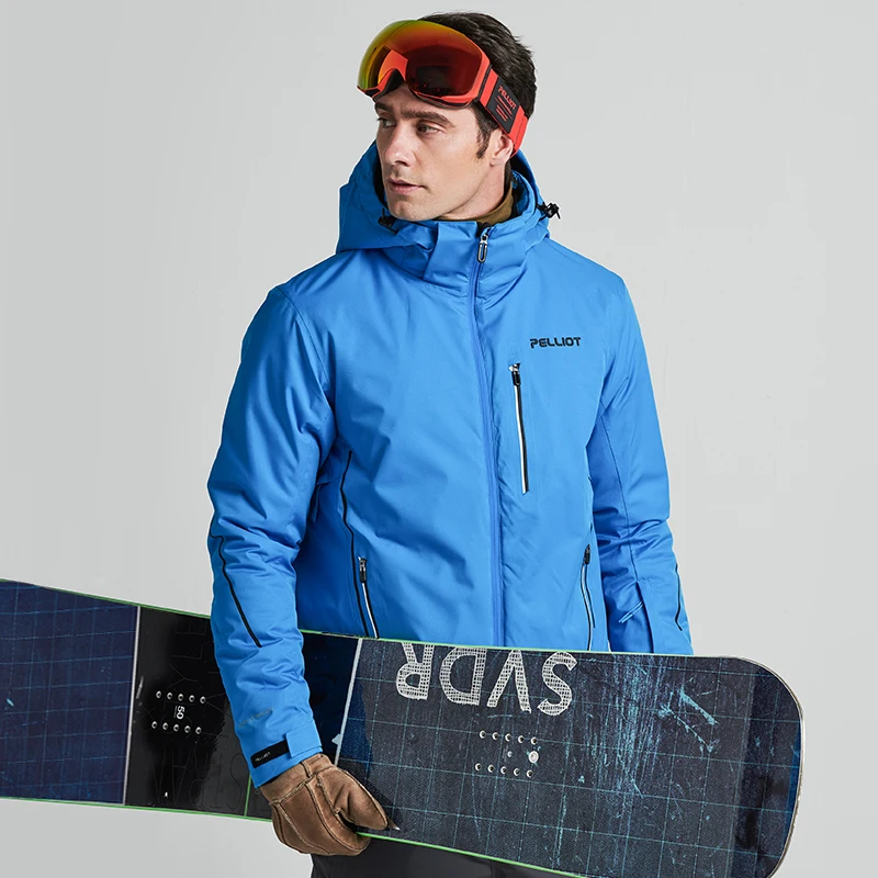 Plott-traje de esquí para hombre y mujer, chaqueta de invierno impermeable y transpirable, cortavientos para Snowboard, abrigo para marido - imagen 4
