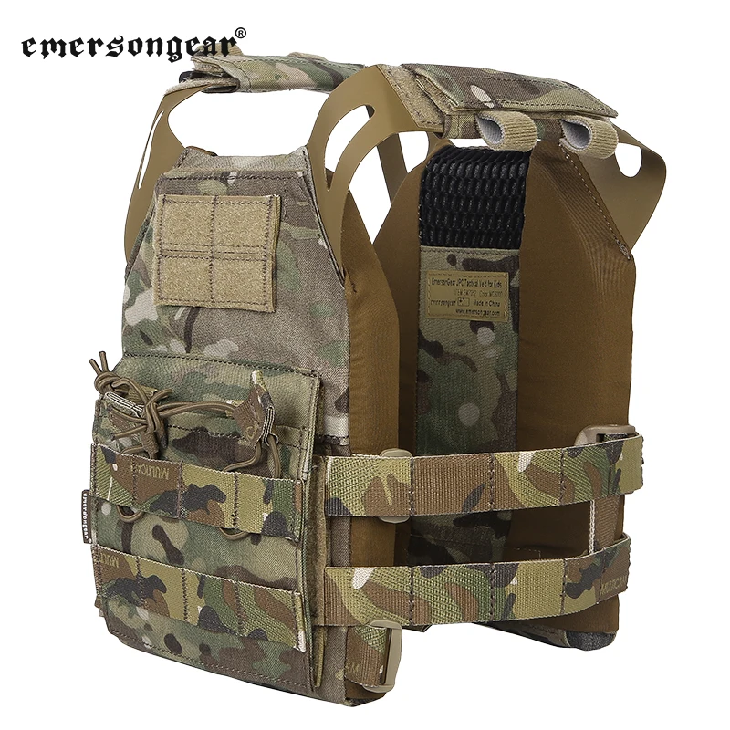 Emersongear JPC chaleco táctico portador de placa para niños Molle Loop Hoop impermeable táctico Airsoft caza CS juego combate tiro - imagen 5