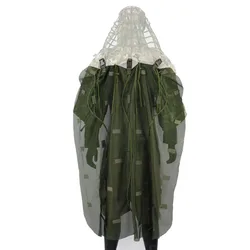 Traje Ghillie de nailon transpirable para caza y airsoft