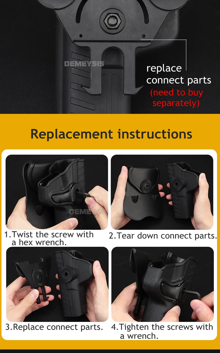 Funda S&W M&P - Opciones de color