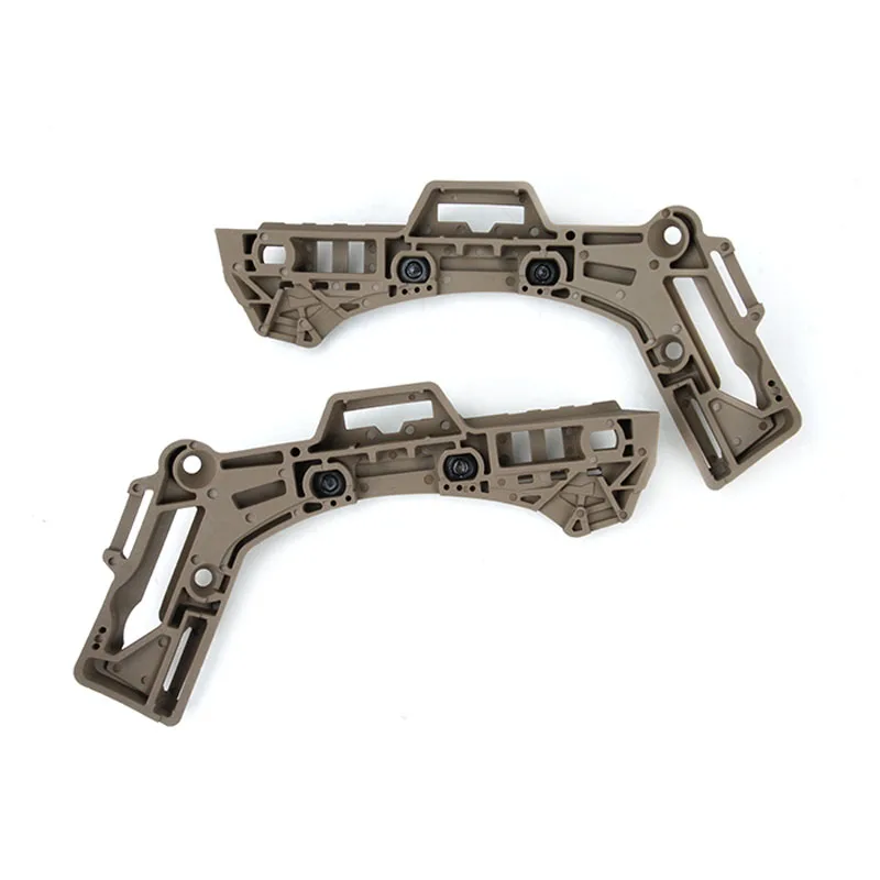 1 par de adaptador de riel de repuesto para casco táctico Wendy 2,0/3,0, soporte para traje de riel guía para casco TMC3521 - imagen 4