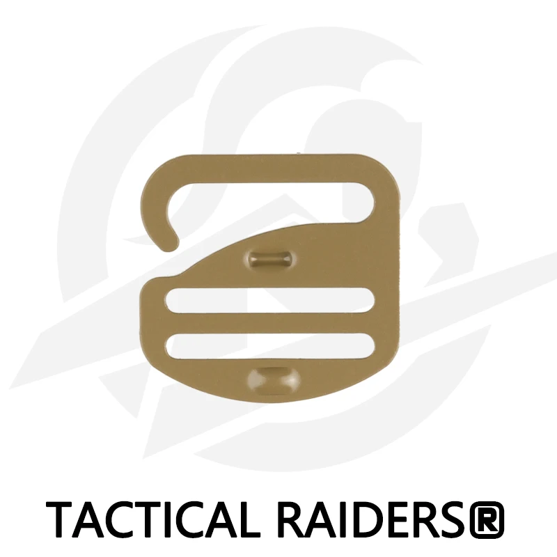 Los ganchos metálicos en forma de G de 2 piezas se utilizan para el panel frontal del chaleco táctico y el panel colgante del pecho SS - imagen 3