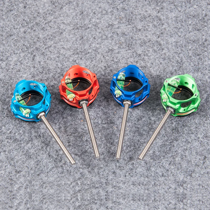 Mira de arco compuesta de tiro con arco, lente de instalación de un solo Pin, 2X/4X/6X/8X, 0.019, fibra óptica, lente 10-32 ID30mm - imagen 3