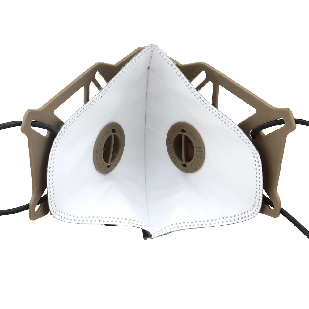 Máscara facial de mariposa Cyberpunk para Cosplay táctico, Media máscara reemplazable, filtro, correa ajustable, Paintball, caza, Airsoft - imagen 3