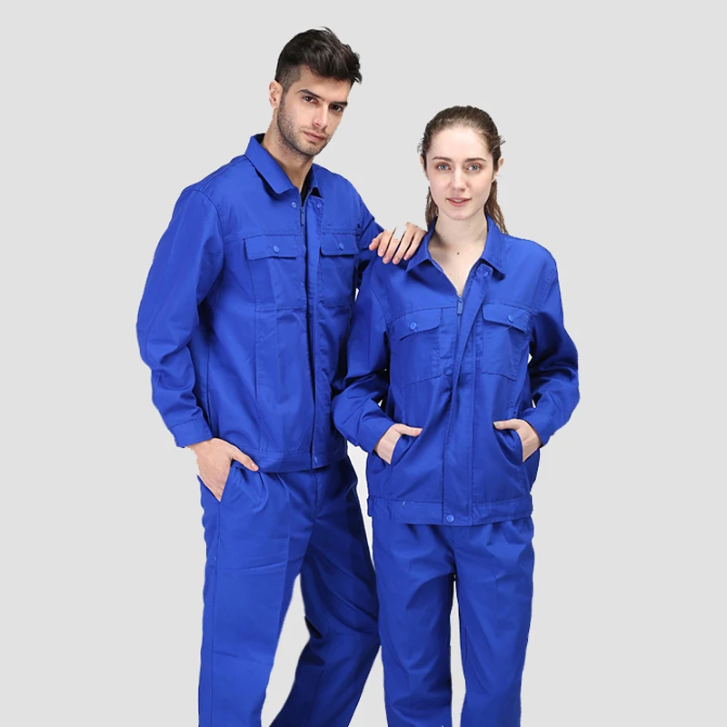 Mono de trabajo para hombre y mujer, uniformes de trabajo, monos gruesos de otoño e invierno, traje de soldadura, taller de coche, mecánico, conjunto de ropa de talla grande - imagen 5