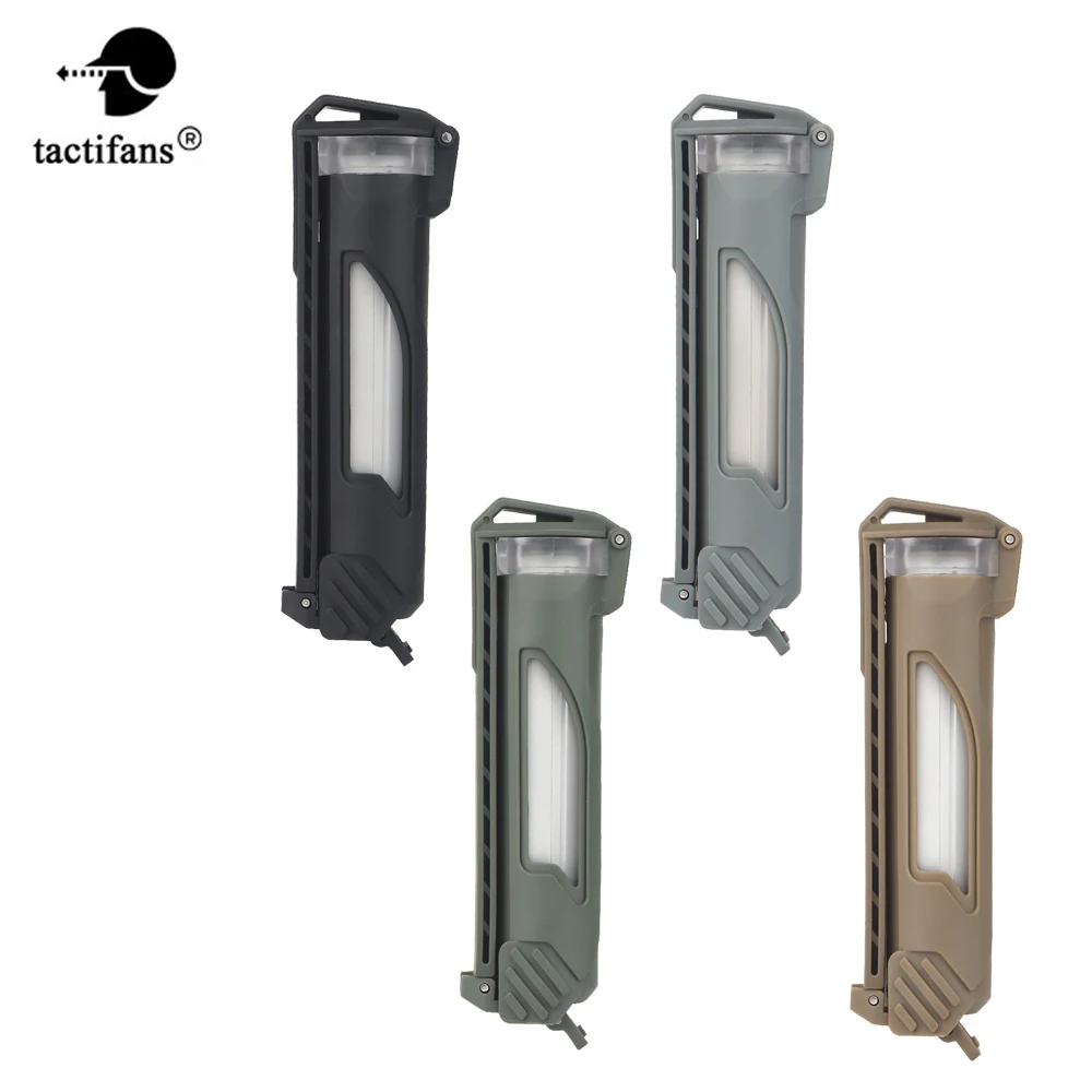 Caja de almacenamiento de batería táctica a prueba de agua, contenedor de almacenamiento seguro MOLLE para CR123 AAA 18650 18350, accesorios de caza