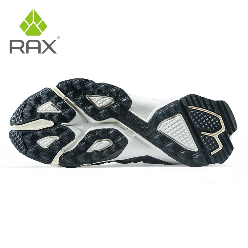 RAX, zapatos de senderismo para hombre, zapatillas impermeables de invierno para exteriores, botas de Trekking de piel de vaca para hombre, zapatillas de deporte para acampar y escalar en la nieve para mujer - imagen 5