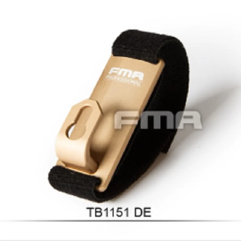 Sujetador de correa versión de aluminio, accesorio Molle, hebilla de bolsa, TB1151BK, DE, FG - imagen 2