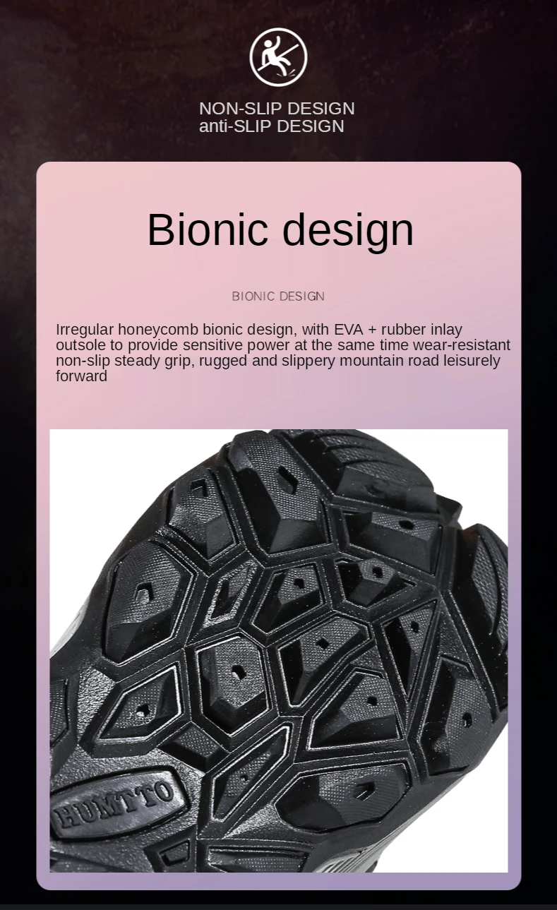 Zapatillas HUMTTO - Ángulo superior