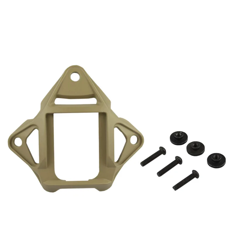 Casco táctico VULPO, cubierta Vas, adaptador de montaje NVG de tres agujeros, compatible con casco MICH ACH rápido - imagen 2