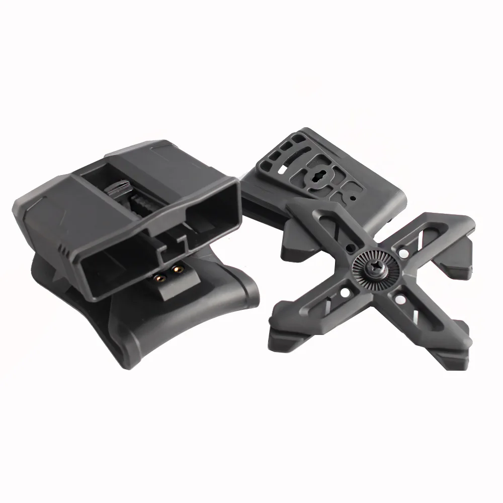 Bolsa táctica para revistas de pistola Glock 17/19/22/23/25/26/27/31/32/33/34/35/37 PG-9 9mm pistolera para cinturón de paleta Attanchment - imagen 5