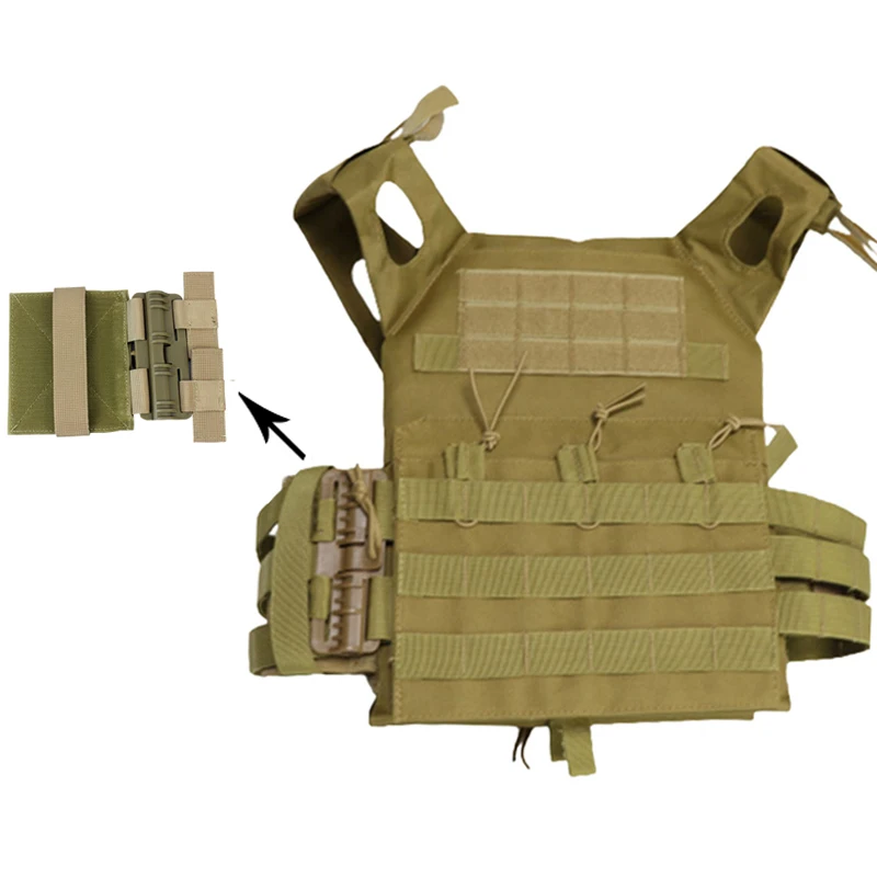 Airsoft-chaleco táctico para hombre, equipo militar para juego CS al aire libre, tiro de Paintball, caza, portador de placa Molle - imagen 4