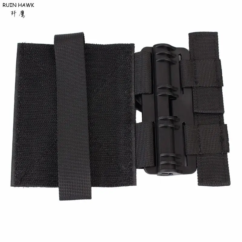 Conjunto de chaleco táctico, chaleco de caza Airsoft para exteriores, juego de Paintball, juego de hebilla de extracción MOLLE, sistema de liberación rápida para JPC - imagen 2
