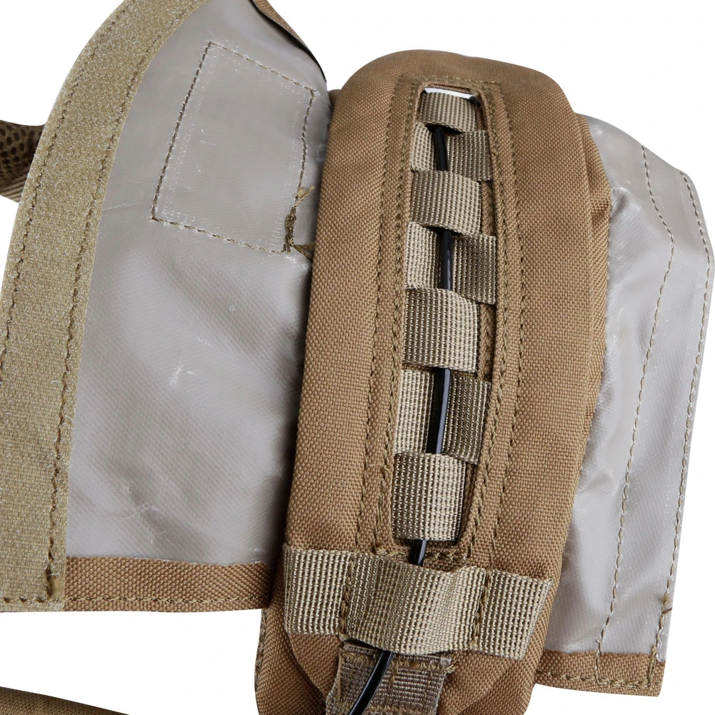 Chaleco portador de placa táctica, sistema de liberación rápida, corte láser, fajas ligeras de nailon Molle - imagen 4