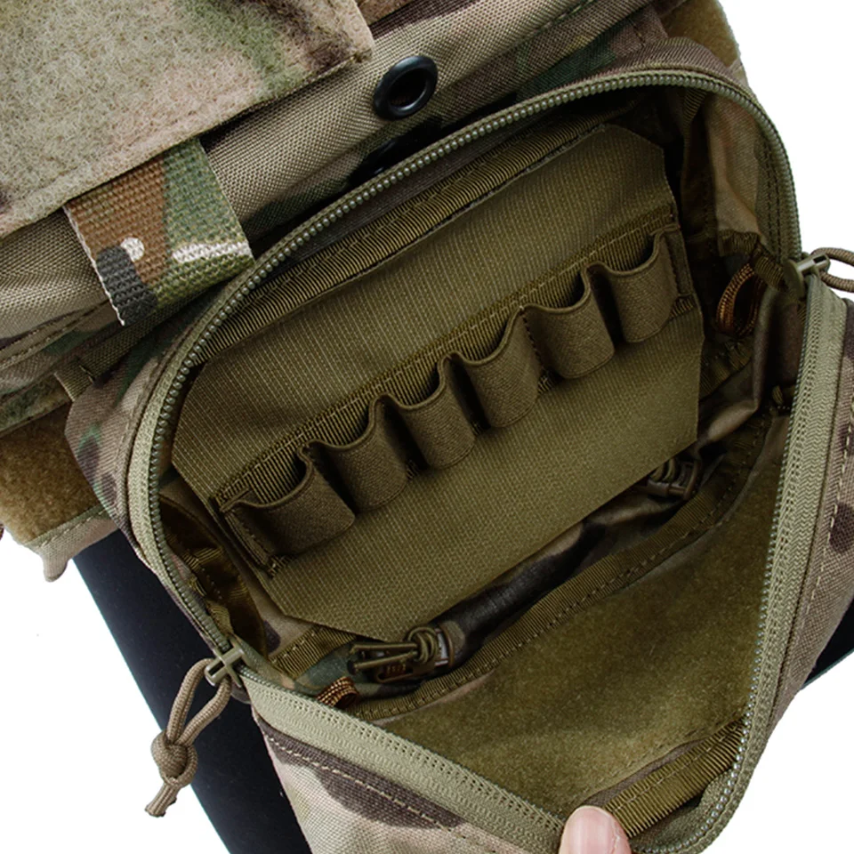 Chaleco táctico ligero TMC, conjunto completo de tela Multicam para colgar en el pecho SS TMC3171 - imagen 5