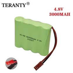 Pack batería NiMH AA 4.8V 3000mAh recargable con conector JST
