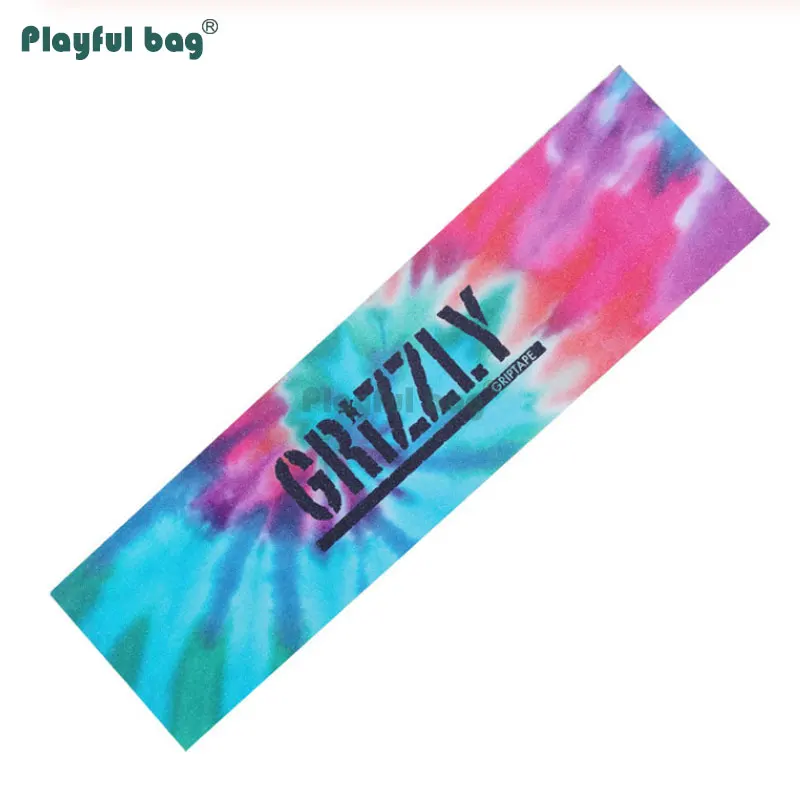 Bolsa juguetona 83*23cm monopatín de moda papel de lija DIY tablero basculante doble OS780 papel de lija antideslizante accesorios de monopatín AMB48 - imagen 3