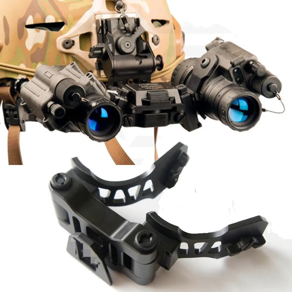 Binocular de Metal NVG, soporte de montaje en J para Can Stand, doble AN/PVS Dual 14, gafas de visión nocturna, apodado 'pvs28 ', nuevo - imagen 3