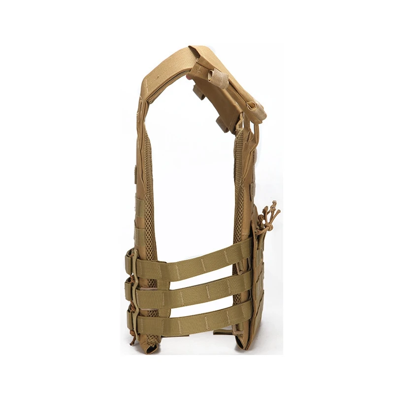 JPC-chaleco táctico Molle para hombre, protector de pecho, portador de placa para caza, Airsoft, Paintball CS, armadura al aire libre - imagen 4