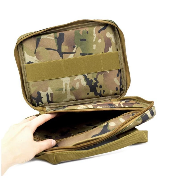 Funda de transporte para pistola de 25x20cm, bolsa con correa para revista, funda para pistola de caza Airsoft, bolsa portadora de pistola portátil - imagen 5