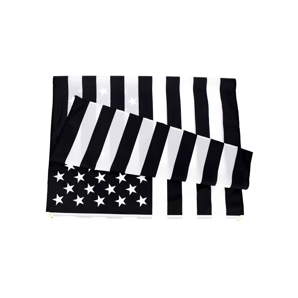 Xiangying-Bandera Americana, 90x150cm, en blanco y negro, USA - imagen 3