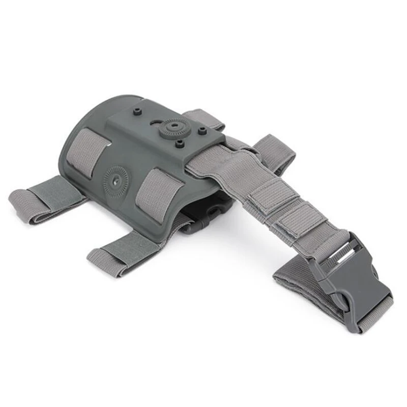 Plataforma táctica militar para pierna, accesorios para pistola de pierna, Airsoft, caza, Glock 17/M9/1911/UPS/P226 - imagen 3