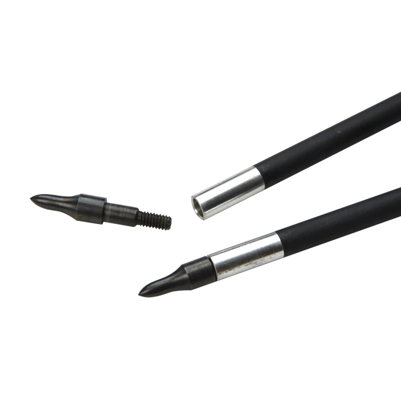 Flecha de tiro con arco de carbono, accesorio para ballesta, Spine700, id5.3 mm, 32 pulgadas, 6/12/24 piezas - imagen 5