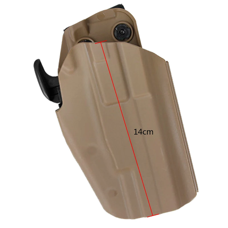 TMC-funda táctica para pistola, bolsa para mano derecha de Airsoft, de caza para accesorios G17/579 HK45 M y P45, 22/37 - imagen 5