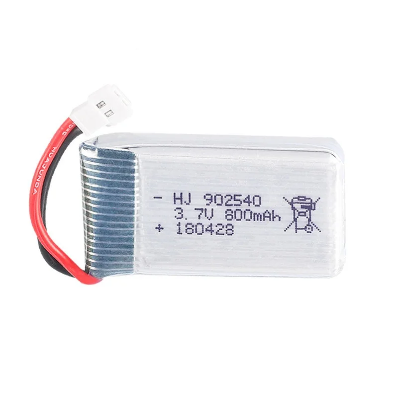 3.7V 800mAh 902540   Batería Lipo para Syma X5 X5C X5SC X5SW TK M68 MJX X705C SG600 recambio de drones cuadricóptero RC - imagen 4