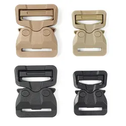 Hebilla de liberación rápida nylon BK 38/25 mm para MOLLE