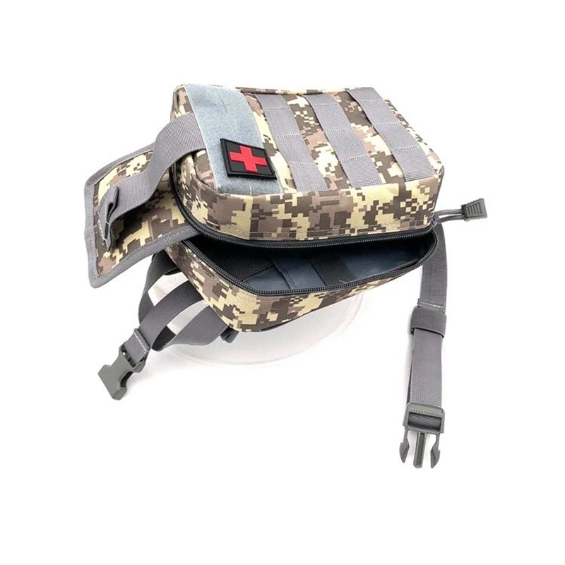 Kits de primeros auxilios tácticos Molle, bolsa médica de emergencia al aire libre, ejército, caza, coche, emergencia, Camping, herramienta de supervivencia, bolsa militar EDC - imagen 2