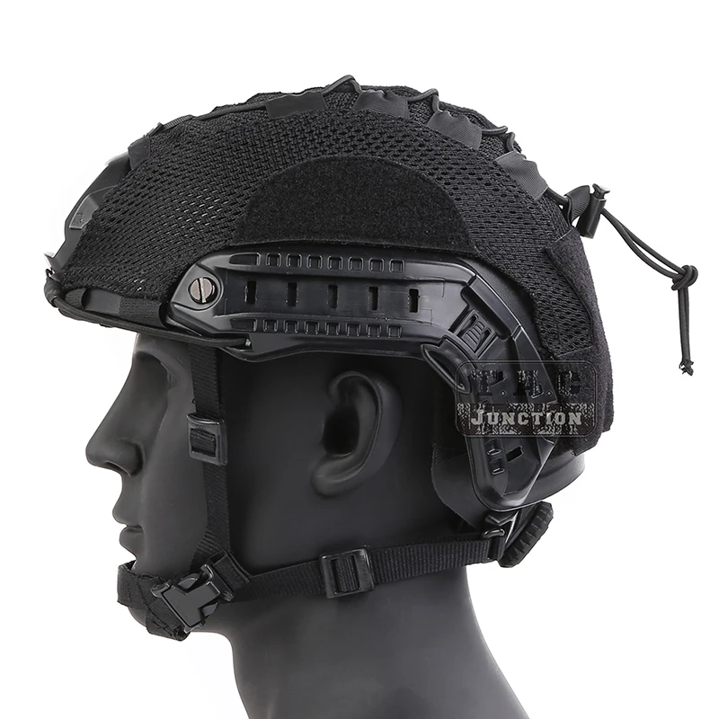 Emersongear-cubierta de malla para casco balístico y FAST Bump NVG, OPS-CORE de batería, color negro - imagen 4