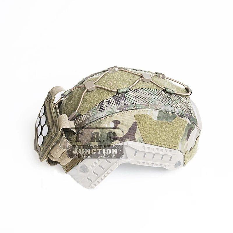 Bolsa de batería NVG para contrapeso táctico, cubierta de casco Modular GEN4 para marítimo Ops Core Fast SF, casco de corte súper alto MC - imagen 5
