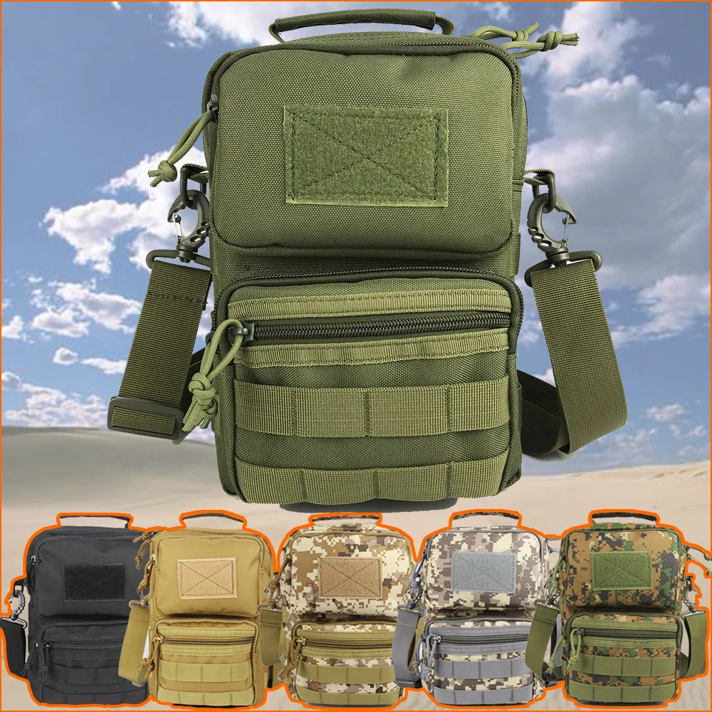 Bolso Táctico SCIONE Molle - Modo cruzado