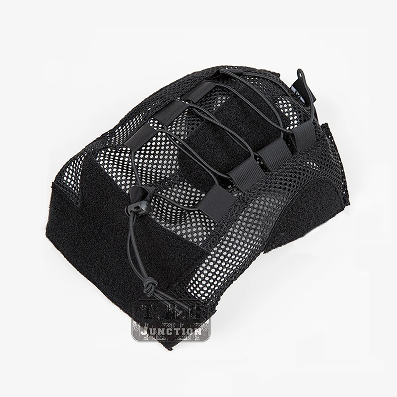 Cubierta de malla para casco táctico, accesorio para batería NVG, tiro, caza, Airsoft, OD - imagen 2