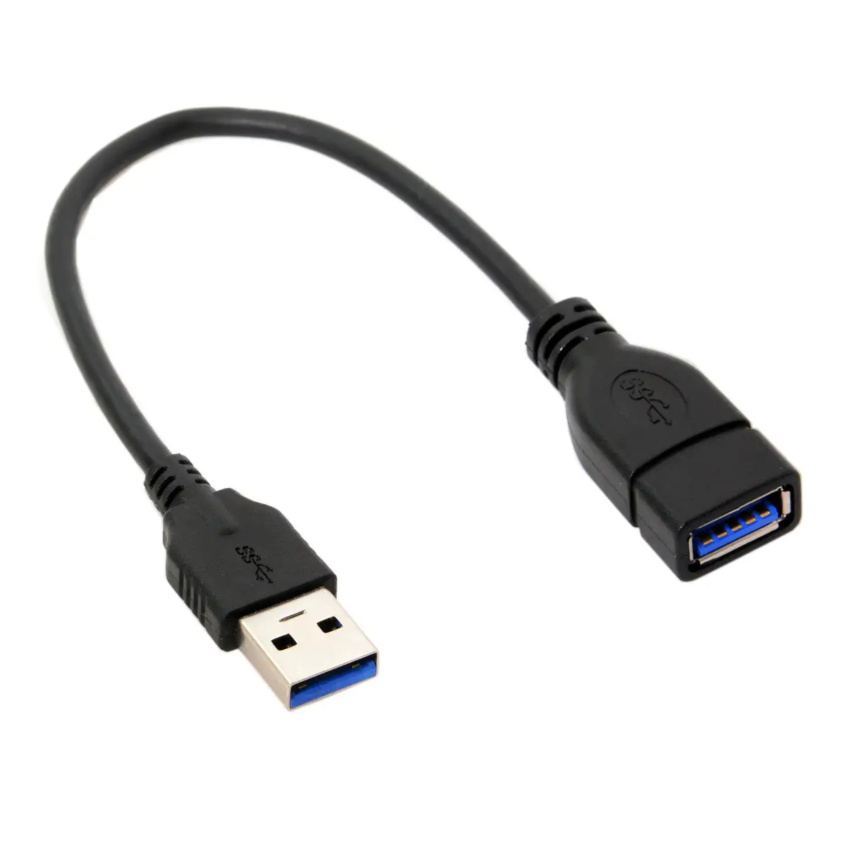 Cable de extensión macho USB 3,0 tipo A USB 3,0 tipo A hembra, 20cm, 5gbps - imagen 2