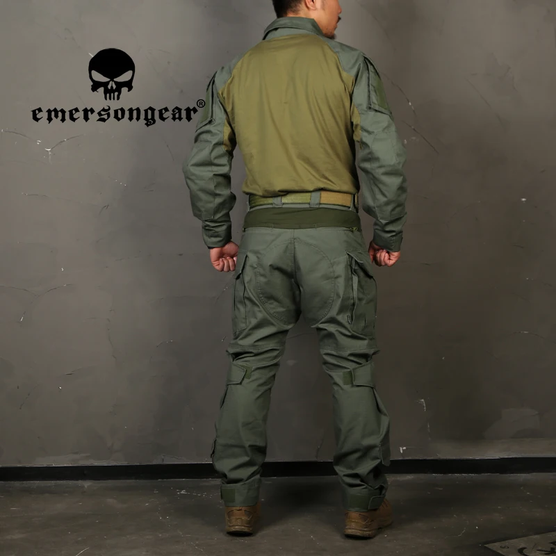 Emersongear-camisas tácticas de combate G3 para hombre, conjunto de uniforme de asalto de Paintball, ropa de entrenamiento, Tops, Airsoft, deportes, senderismo - imagen 2