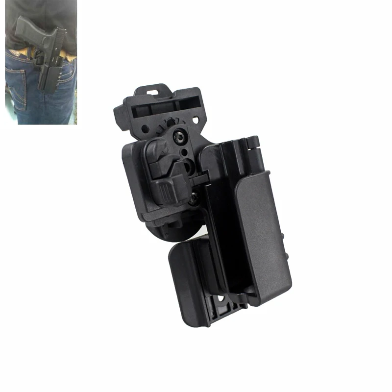 Funda táctica OWB Glock 19/34 17/22, funda para Pistola, soporte para Pistola de caza Glock, condición 3, de transporte rápido - imagen 2