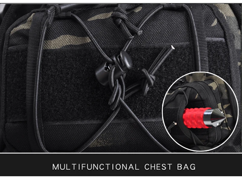 HAN WILD-mochila táctica militar para hombre y mujer, bolsa de viaje deportiva para senderismo, Camping, escalada - imagen 4