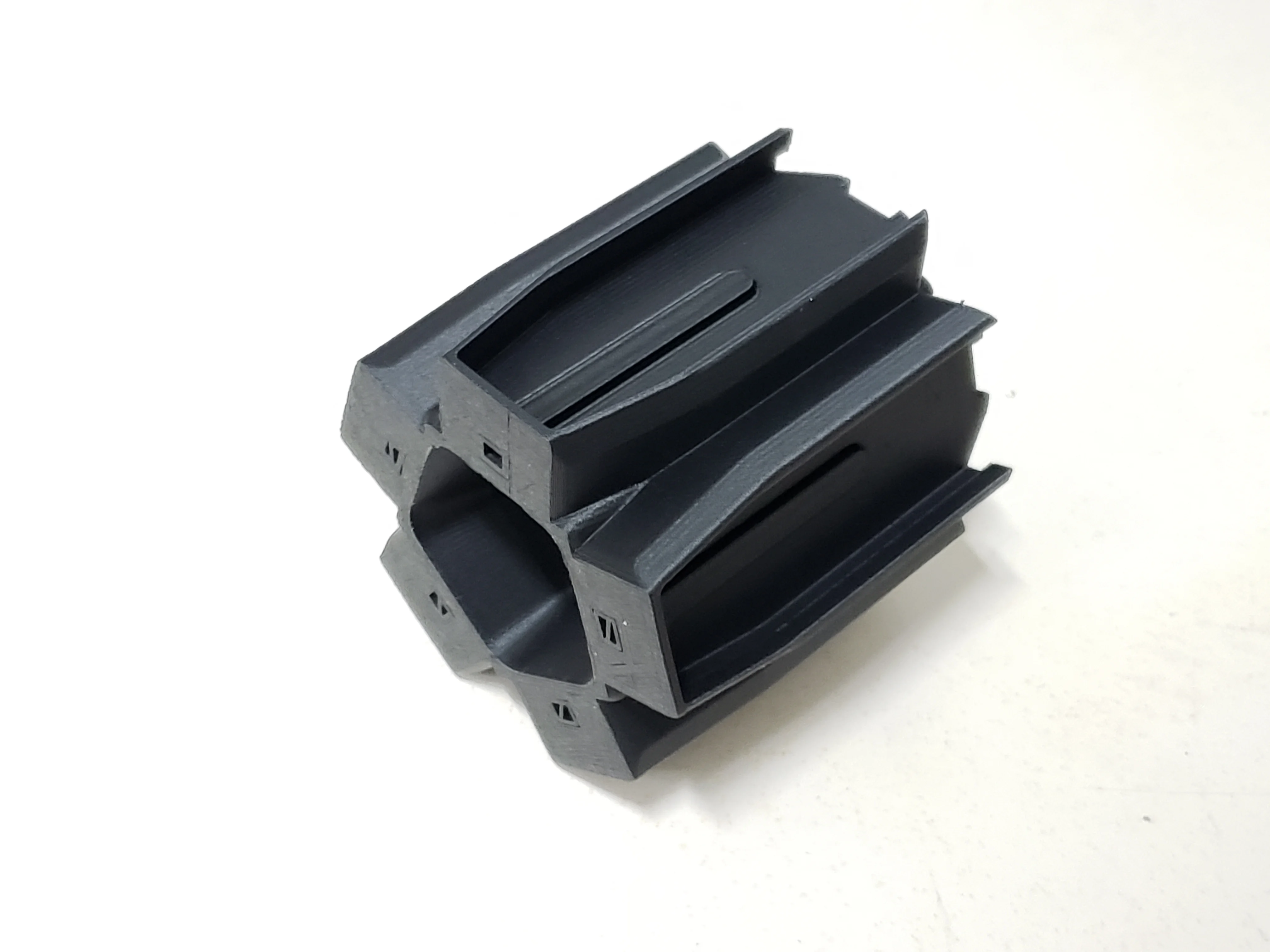 Dispositivo paralelo de revistas impresas en 3D, estrella de cinco puntas, Arma de equipo paralelo Cos - imagen 4